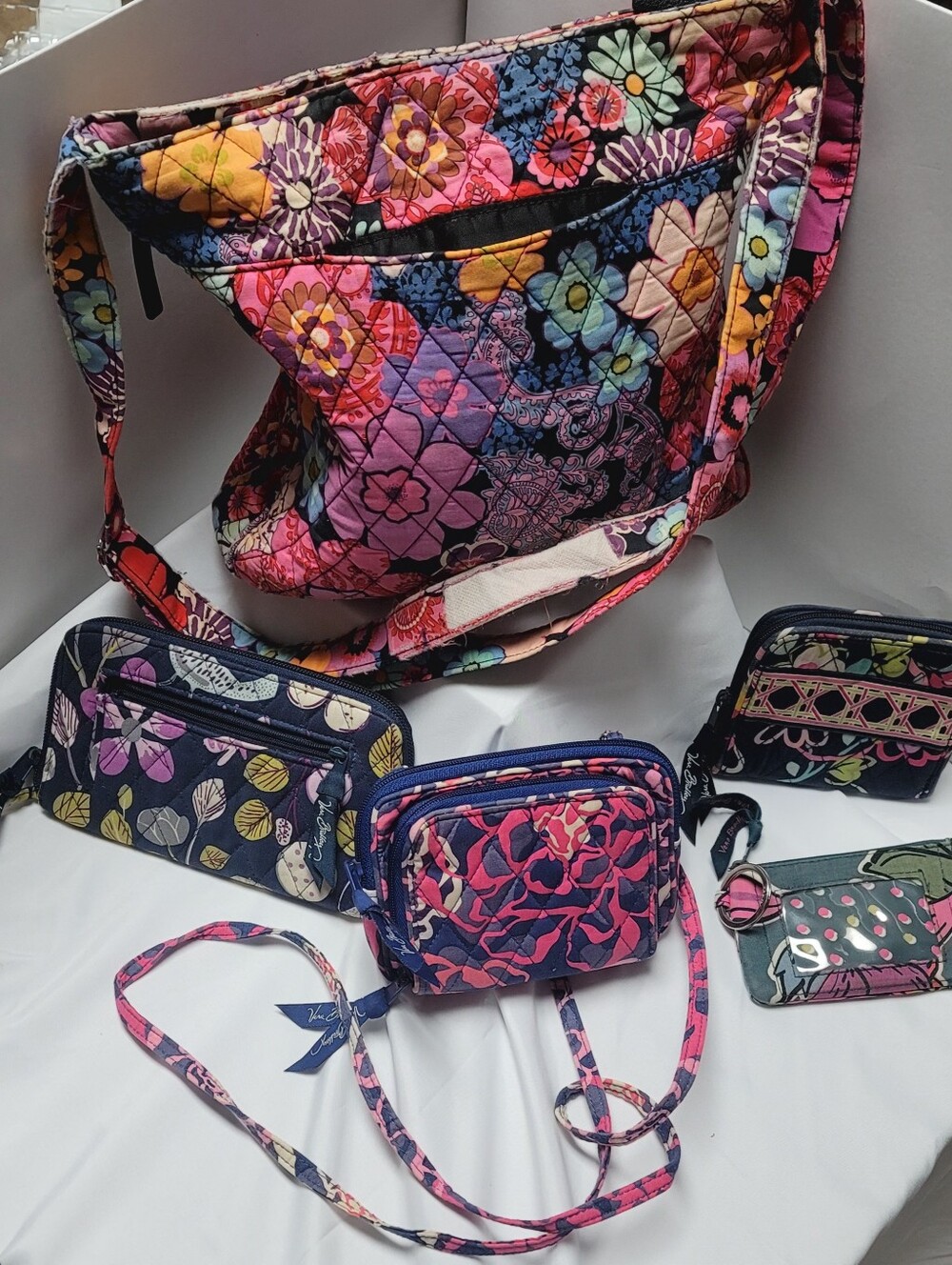 Vera Bradley Floral Quilted Crossbody Bag - Multi Floral